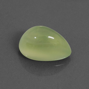 2.38캐럿 천연 그린 프레나이트, 투명한, 9.6×6.2 mm, 투명/반투명