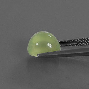 2.76캐럿 천연 녹색 프레나이트, 투명한, 투명/반투명