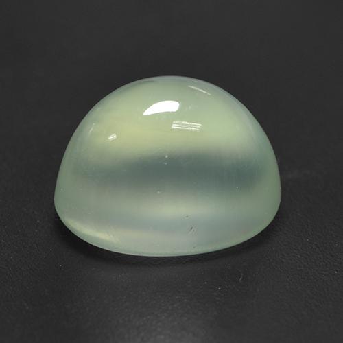 2.70캐럿 천연 Medium Green  프레나이트, 타원형 컷, 8.7×6.5 mm, 투명한