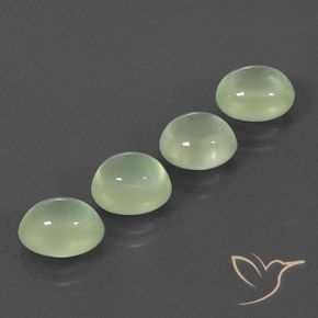 8.70캐럿 천연 Yellow Green  프레나이트 보석, 타원형, 투명/반투명