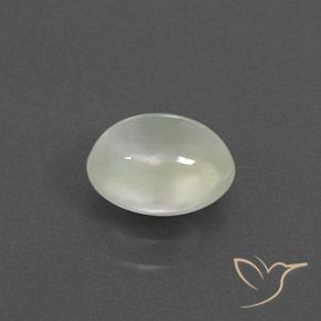 1.70캐럿 천연 Light Green  프레나이트, 타원형, 투명한