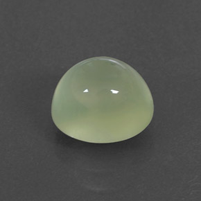1.88캐럿 천연 그린 프레나이트, 투명한, 7.5×6.6 mm, 투명/반투명