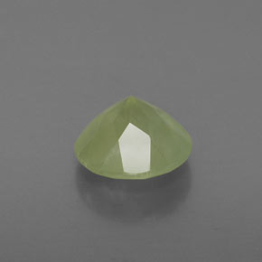 1.73캐럿 천연 그린 프레나이트, 투명한, 8.02 mm, 투명/반투명