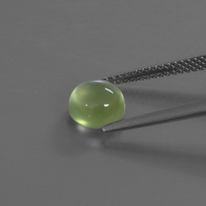 1.86캐럿 천연 녹색 프레나이트, 라운드 컷, 투명한