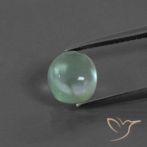 2.30ct 자연스러운 민트 그린 프레나이트, 타원형, 투명한