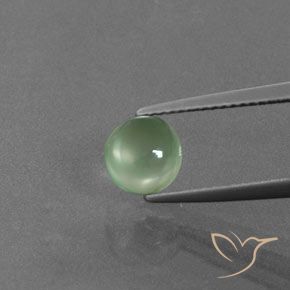 1.81캐럿 천연 민트 그린 프레나이트, 라운드 컷, 투명한