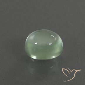 1.70캐럿 천연 따뜻한 녹색 프레나이트, 타원형, 투명한