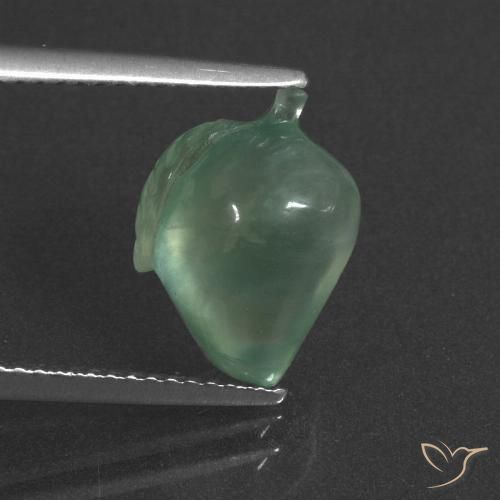 4.74ct 자연스러운 라이트 민트 프레나이트, 팬시한, 투명한