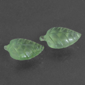11.01캐럿 천연 그린 프레나이트 보석, 멋진 모양, 15.3×10.6 mm, 투명한