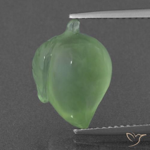 8.31ct 자연스러운 페어 그린 프레나이트, 팬시한, 투명한