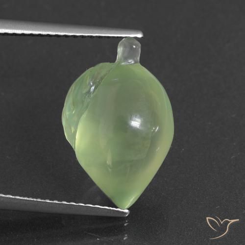 9.92ct 자연스러운 연두색 프레나이트, 팬시한, 투명한