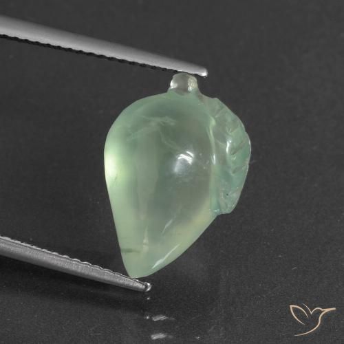 8.80ct 자연스러운 밝은 노란색 녹색 프레나이트, 팬시한, 투명한