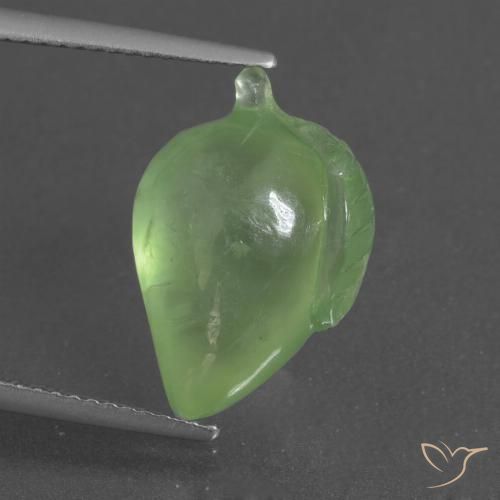 8.87ct 자연스러운 황록색 프레나이트, 팬시한, 투명한