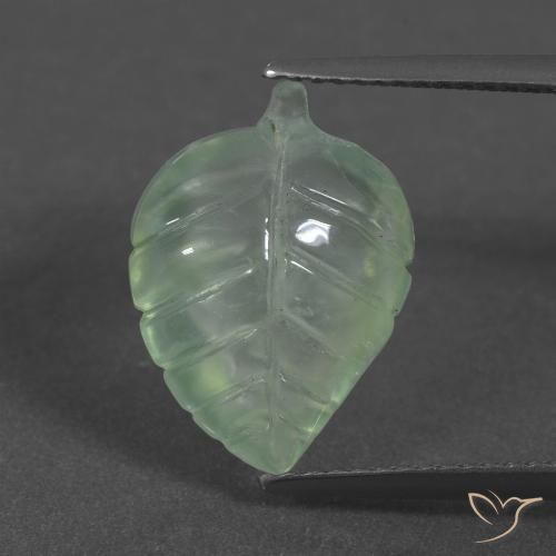 6.02ct 자연스러운 밝은 노란색 녹색 프레나이트, 팬시한, 투명한