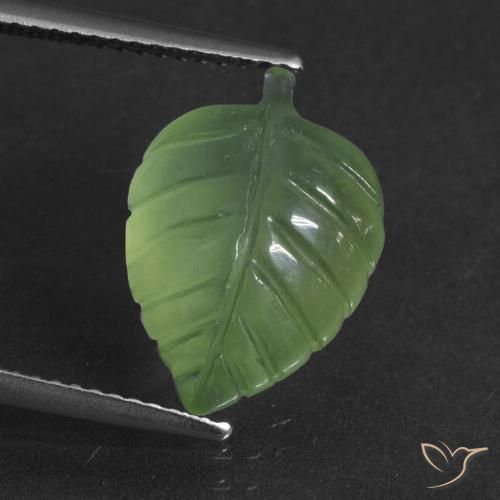 6.65ct 자연스러운 황록색 프레나이트, 팬시한, 투명한