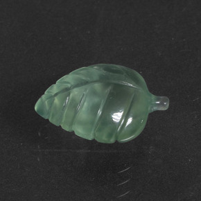 4.48캐럿 천연 그린 프레나이트, 멋진 모양, 13.9×10 mm, 투명한