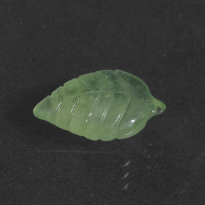 4.34캐럿 천연 그린 프레나이트, 멋진 모양, 14.9×9.6 mm, 투명한