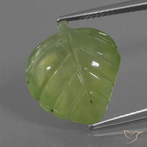 9.73ct 자연스러운 어스 그린 프레나이트, 팬시한, 투명한