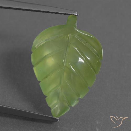 10.33ct 자연스러운 황록색 프레나이트, 팬시한, 투명한