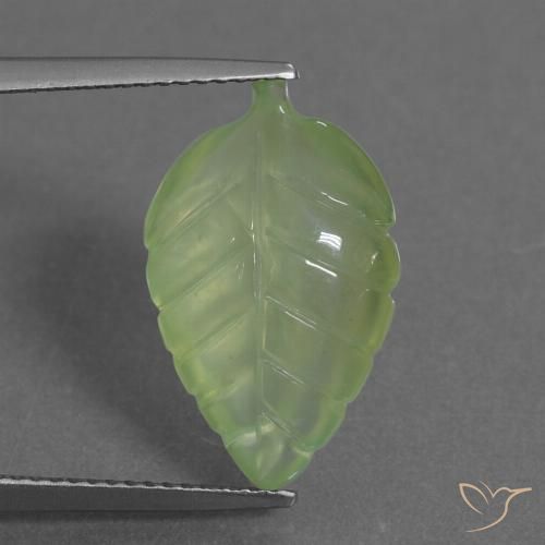 7.52ct 자연스러운 황록색 프레나이트, 팬시한, 투명한
