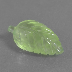 6.66캐럿 천연 그린 프레나이트, 멋진 모양, 18.3×9.4 mm, 투명한