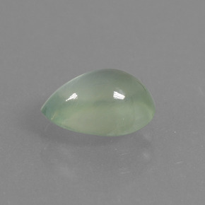 1.62캐럿 천연 그린 프레나이트, 배 모양, 8.7×6.5 mm, 투명한