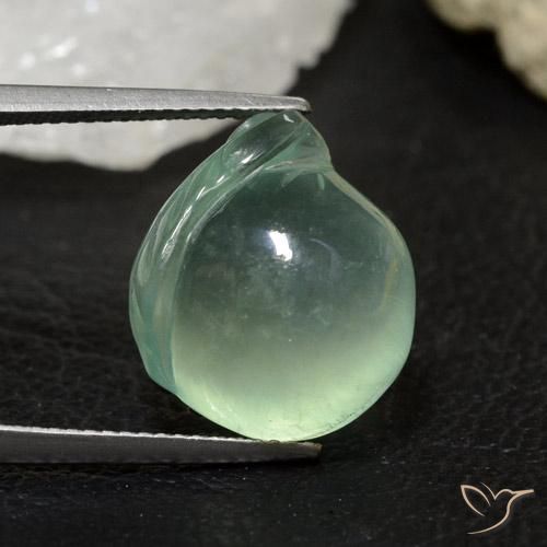 17.83ct 자연스러운 민트 그린 프레나이트, 팬시한, 투명한