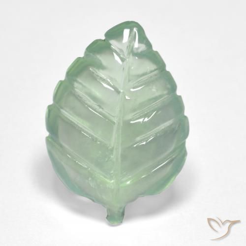 5.49ct 자연스러운 매우 밝은 녹색 프레나이트, 팬시한, 투명한