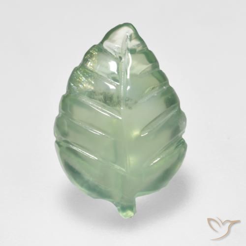 3.70ct 자연스러운 밝은 노란색 녹색 프레나이트, 팬시한, 투명한