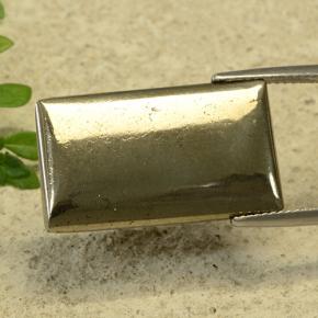 16.04캐럿 천연 금 황철석, 바게트, 불투명체