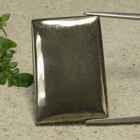 25.20캐럿 천연 금 황철석, 바게트, 불투명체