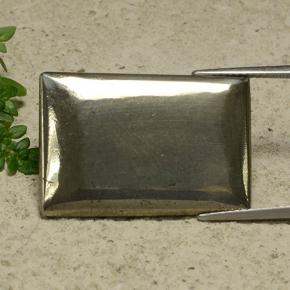 25.20캐럿 천연 금 황철석, 바게트, 불투명체