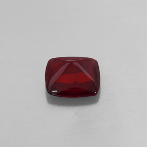 1.92캐럿 천연 레드 파이로프 가넷, 투명한, 7.7×7.6 mm, 투명/반투명