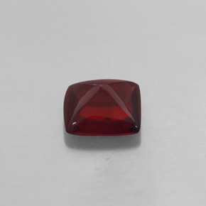 2.05캐럿 천연 레드 파이로프 가넷, 투명한, 7.6×7.4 mm, 투명/반투명