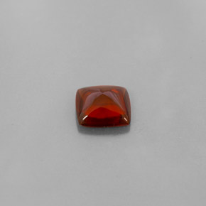2.08캐럿 천연 딥 레드 파이로프 가넷, 투명한, 7.7×7.6 mm, 투명/반투명