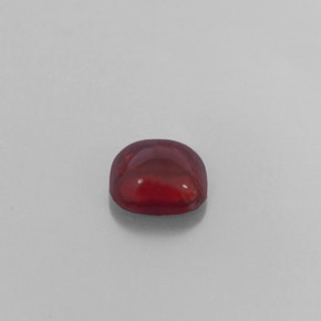 1.16캐럿 천연 레드 파이로프 가넷, 투명한, 6×5.9 mm, 투명/반투명