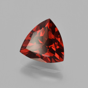 1.92캐럿 천연 레드 파이로프 가넷, 트릴리언, 8×8 mm, VS