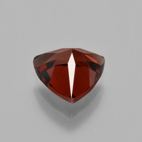 1.92캐럿 천연 레드 파이로프 가넷, 트릴리언, 8×8 mm, VS