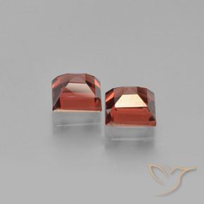 1.81캐럿 천연 딥 레드 파이로프 석류석 보석, 정사각형, VVS-VS