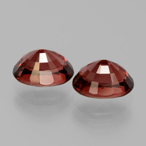 3.88캐럿 천연 다크 레드 파이로프 가넷 보석, 타원형 컷, 8.1×6 mm, VVS-VS