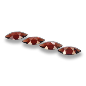 6.89캐럿 천연 딥 레드 파이로프 가넷 보석, 마퀴즈, 12×6 mm, VVS
