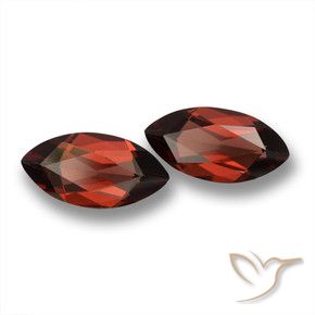 3.99캐럿 천연 딥 레드 파이로프 석류석 보석, 보석, VVS-VS