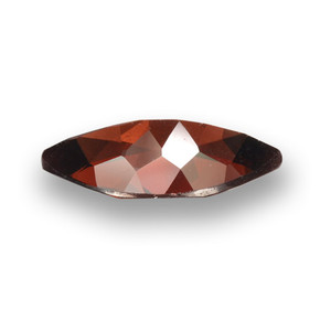 2.10캐럿 천연 레드 파이로프 가넷, 마퀴즈, 12.2×6.1 mm, VVS-VS