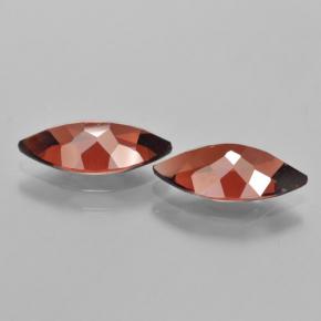 3.86캐럿 천연 미디엄 레드 파이로프 석류석 보석, 보석, VVS-VS