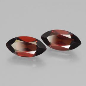 4.48캐럿 천연 딥 레드 파이로프 가넷 보석, 마퀴즈, 12.1×6 mm, VVS-VS