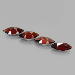 8.00캐럿 천연 다크 레드 파이로프 가넷 보석, 마퀴즈, 12.1×6 mm, VVS-VS