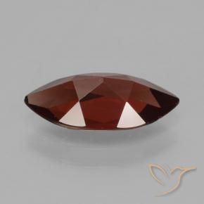 1.82캐럿 천연 다크 레드 파이로프 가넷, 마퀴즈, 11.9×6.1 mm, VVS-VS