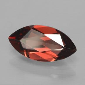 2.11캐럿 천연 레드 파이로프 가넷, 마퀴즈, 11.9×6.1 mm, VVS-VS