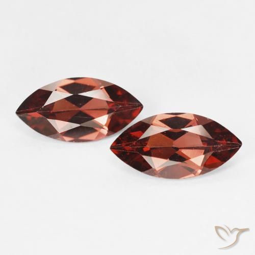 2.27ctw 자연스러운 Medium Dark-Red 파이로프 석류석, 보석, VVS-VS