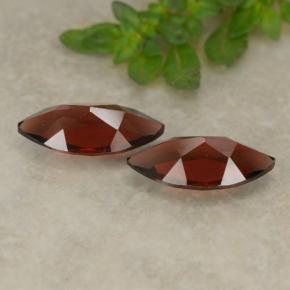 2.32캐럿 천연 다크 레드 파이로프 가넷 보석, 마퀴즈, 10.1×5 mm, VVS-VS
